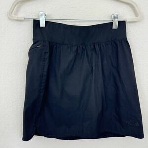 The North Face Womens Class V Skort Size S Active Outdoors Stretch Black